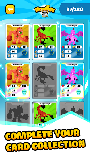 Monsters TCG trading card game